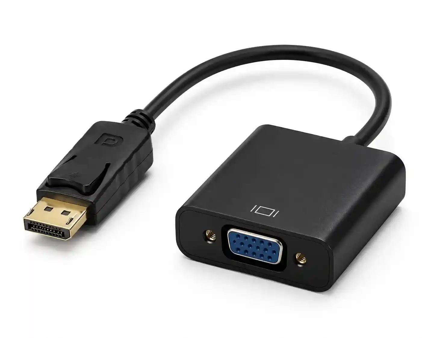 Adaptador Conversor DisplayPort Macho A VGA Hembra 8/10 Bits | 06-008 Adaptador Conversor DisplayPort Macho A VGA Hembra 8/10 Bits | 06-008