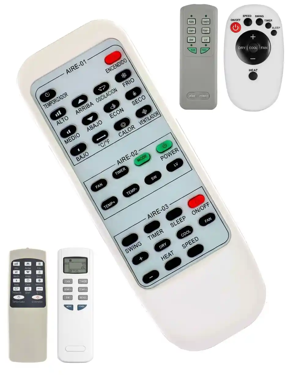 Control remoto Aire Acondicionado 902 BGH Coventry Firstline Global Home Lennox Luft RCA Home Control remoto Aire Acondicionado 902 BGH Coventry Firstline Global Home Lennox Luft RCA Home