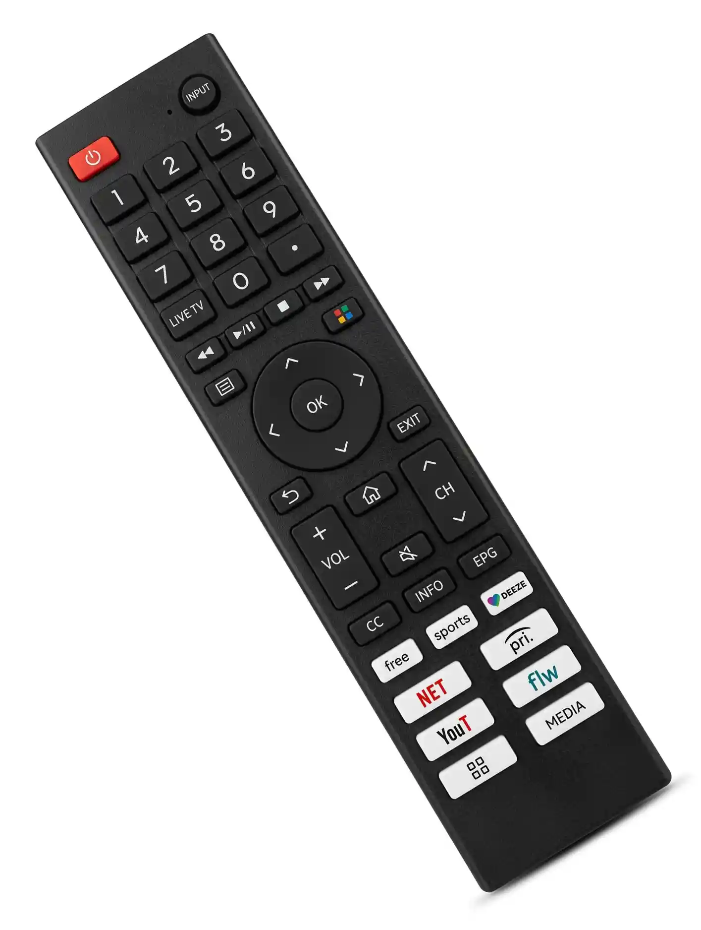 Control remoto LCD Led Smart 678 Hisense Quint Control remoto LCD Led Smart 678 Hisense Quint