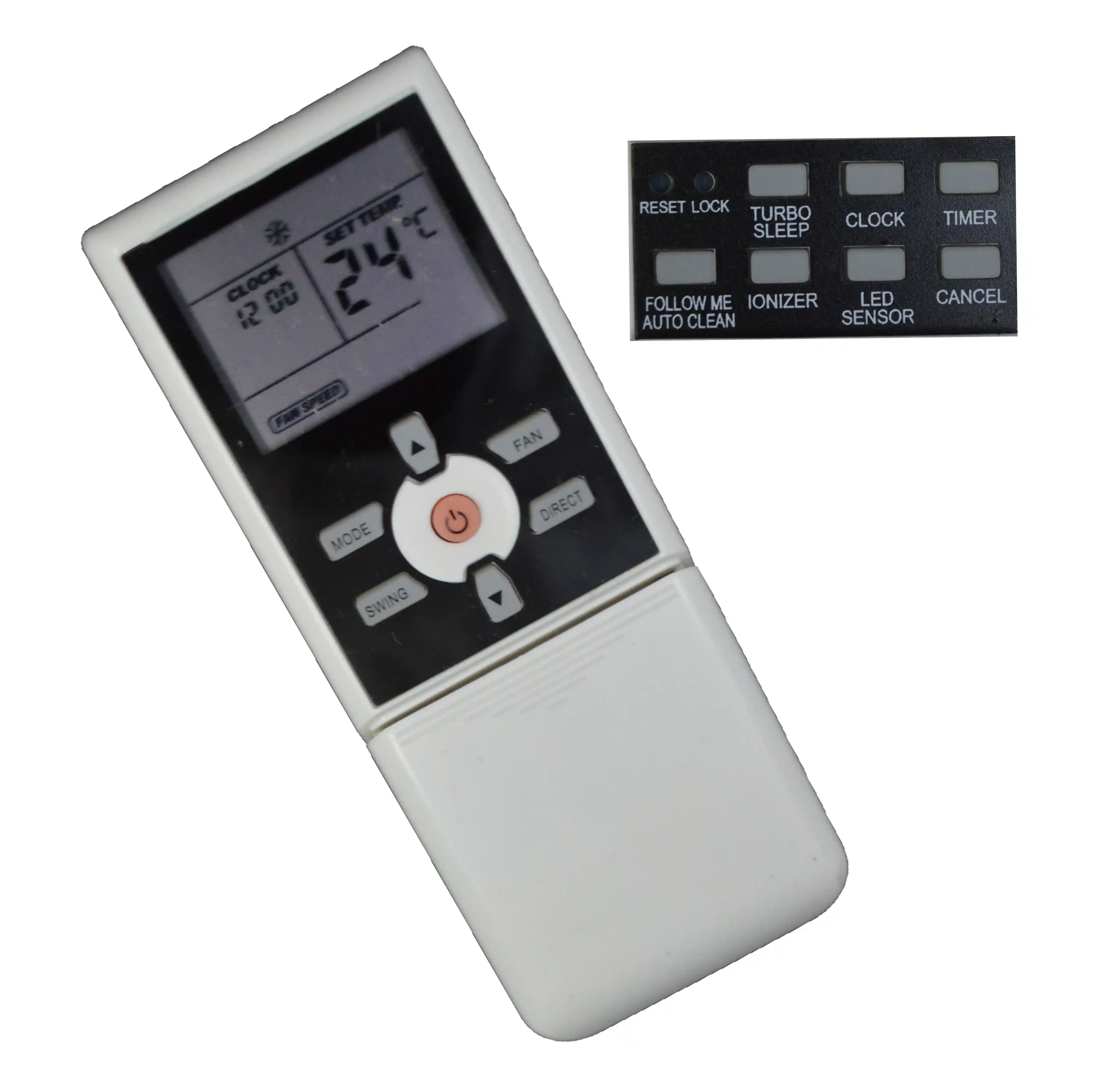 Control remoto Aire acondicionado 805 BGH Longvie Alaska Whirlpool Midea