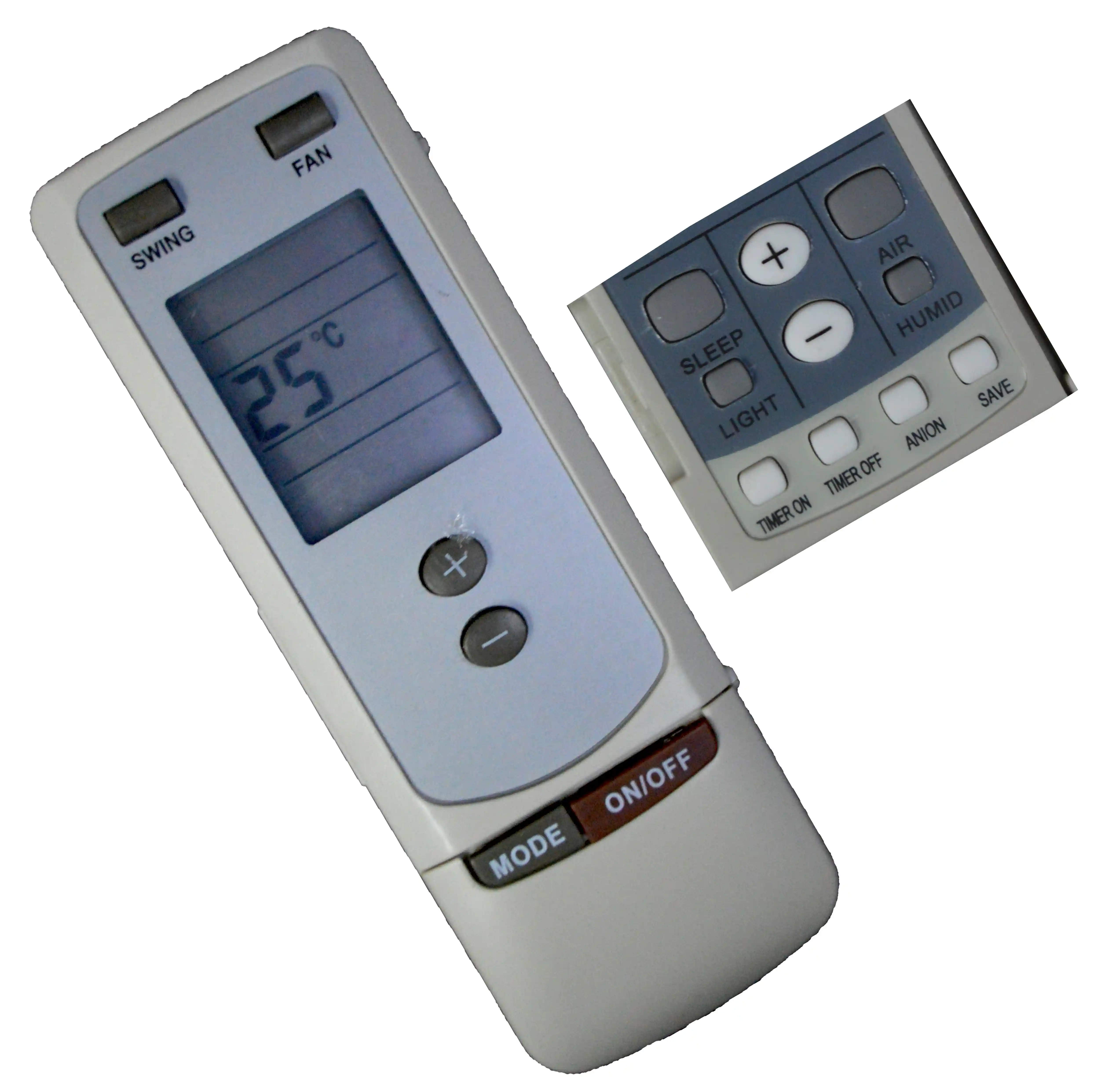 Control remoto Aire Acondicionado 827 zenith sanyo noblex cardiff coventry panoramic