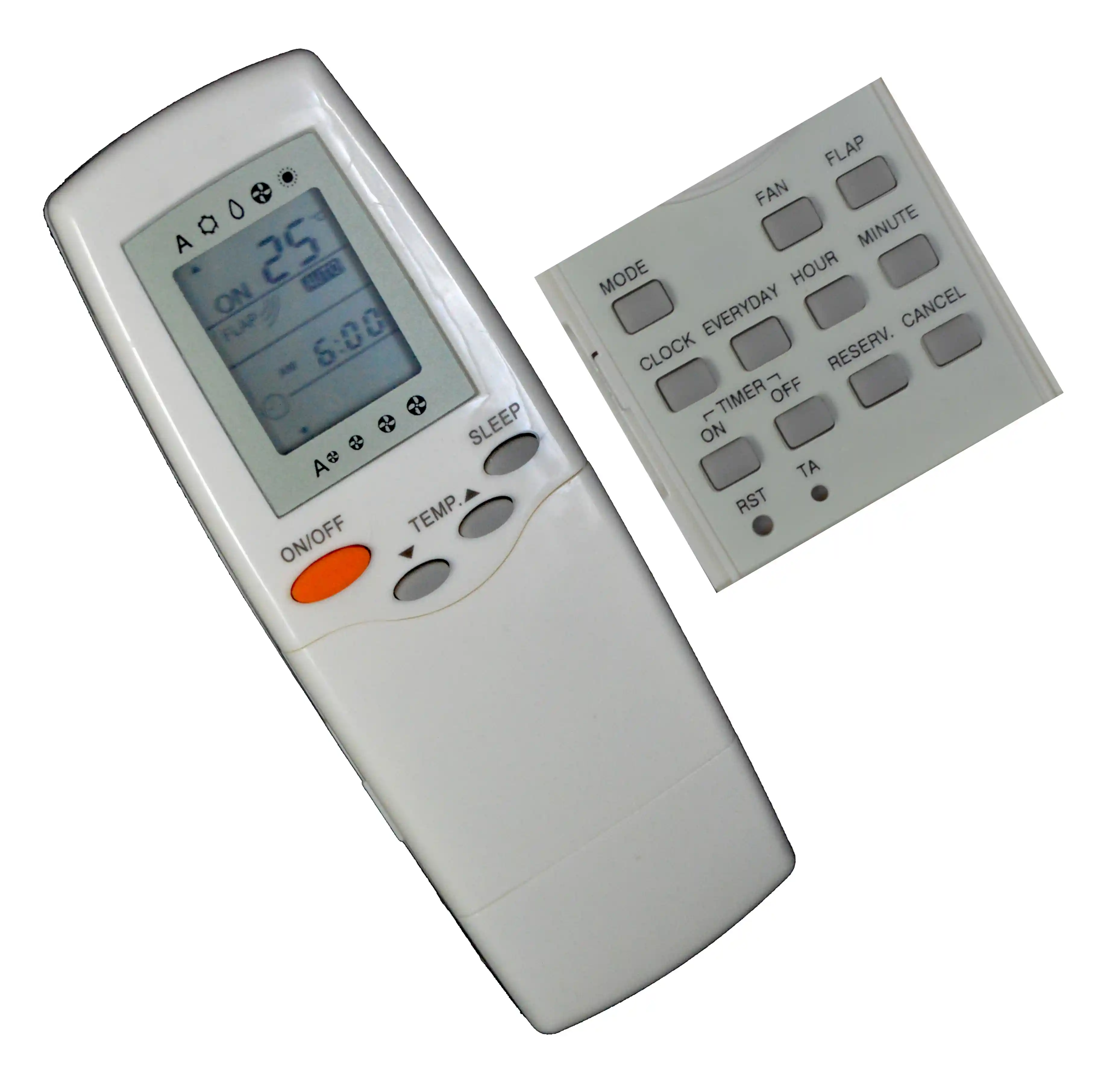 Control remoto Aire Acondicionado 844 Surrey Carrier