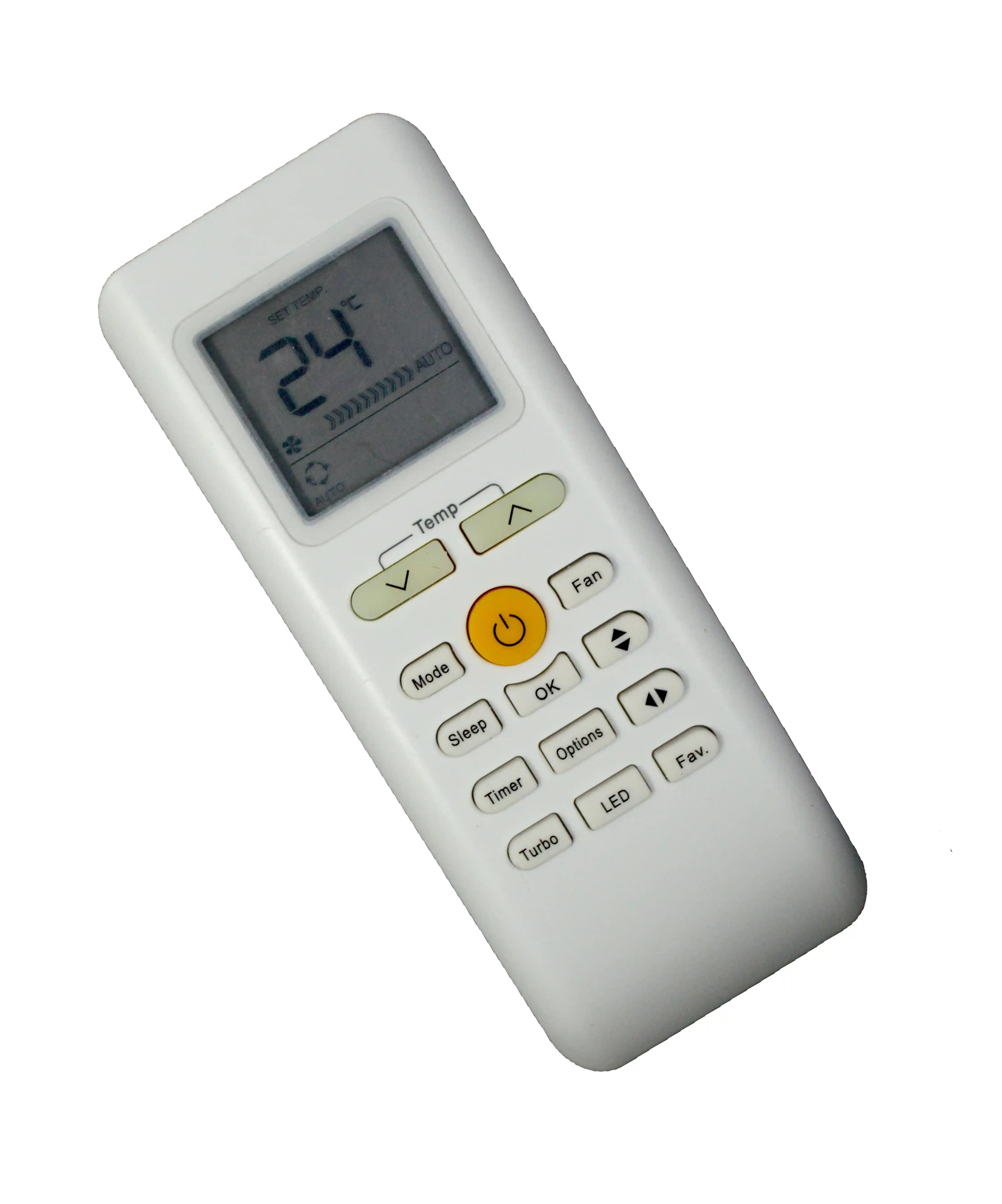 Control remoto Aire Acondicionado 875 midea BGH Alaska Super General