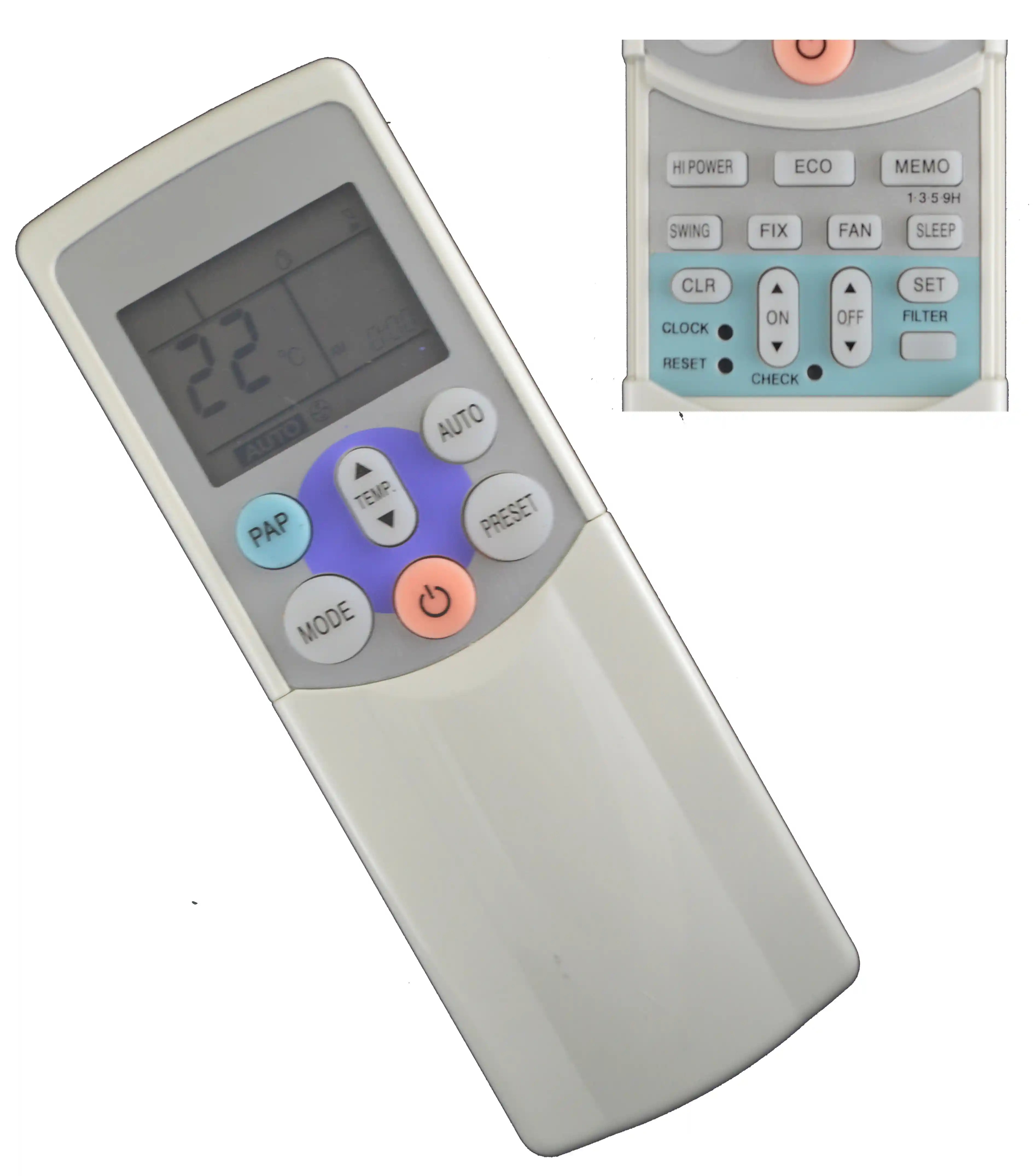 Control remoto Aire Acondicionado 883 Toshiba