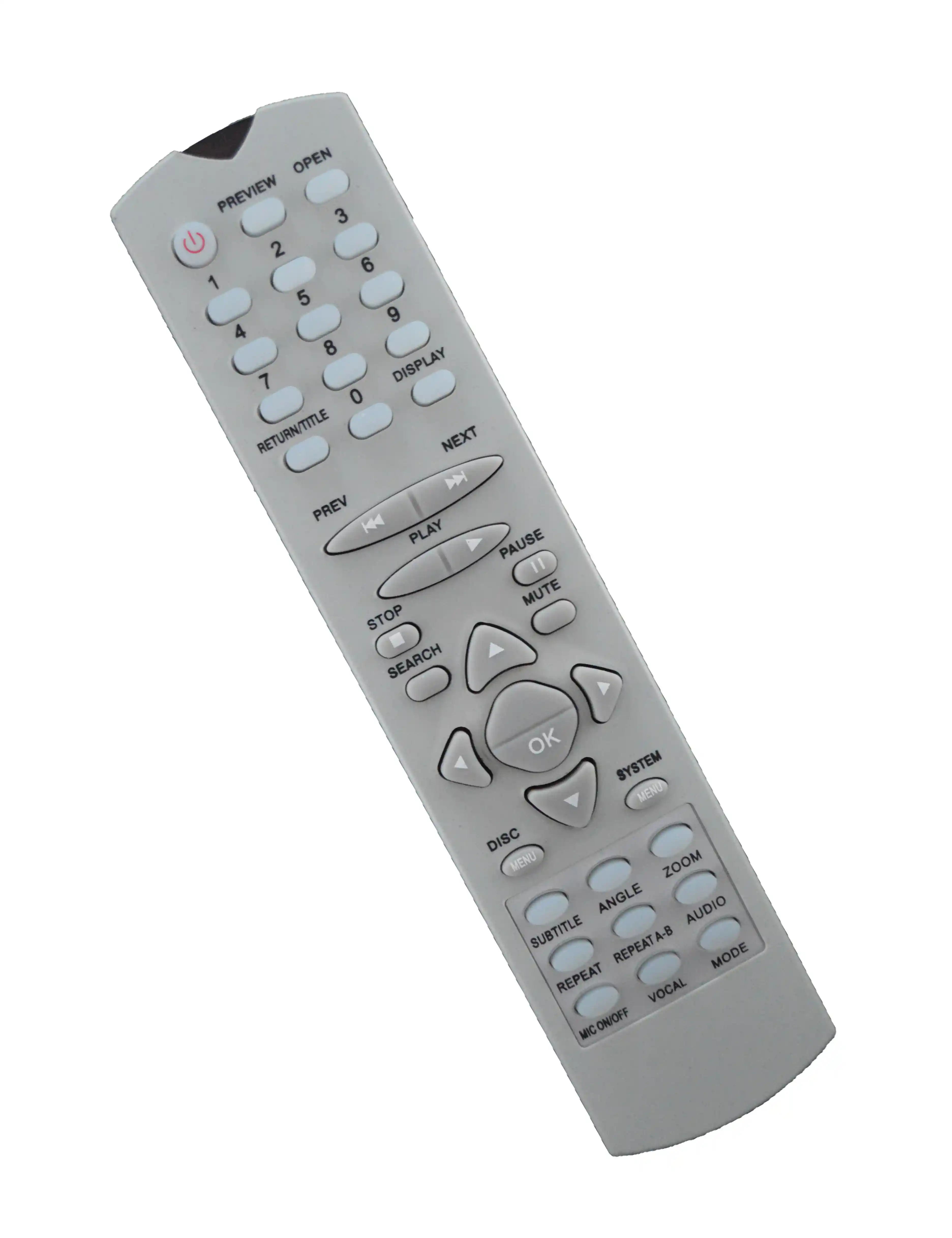 Control remoto DVD 234 Admiral Control remoto DVD 234 Admiral