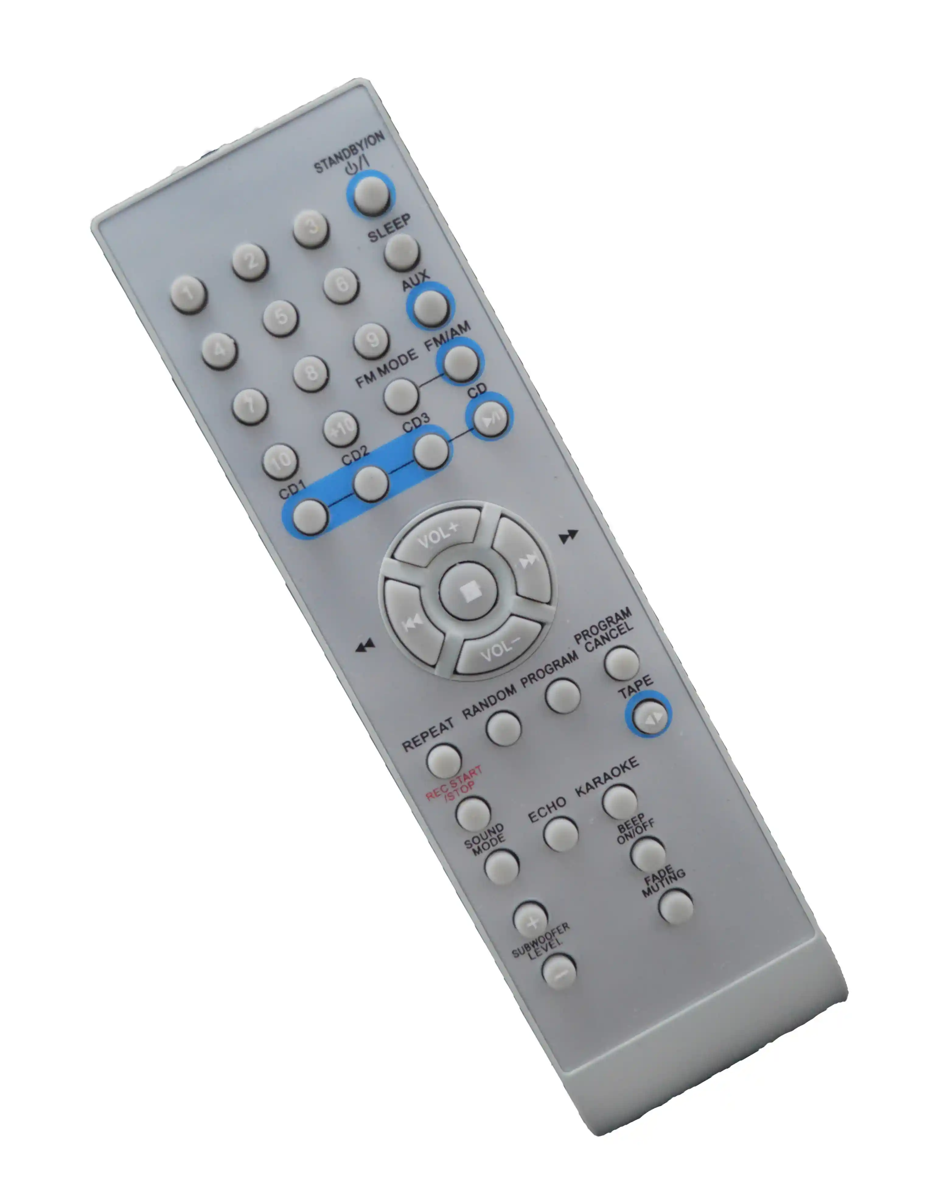 Control Remoto Audio, equipo de musica 752 JVC