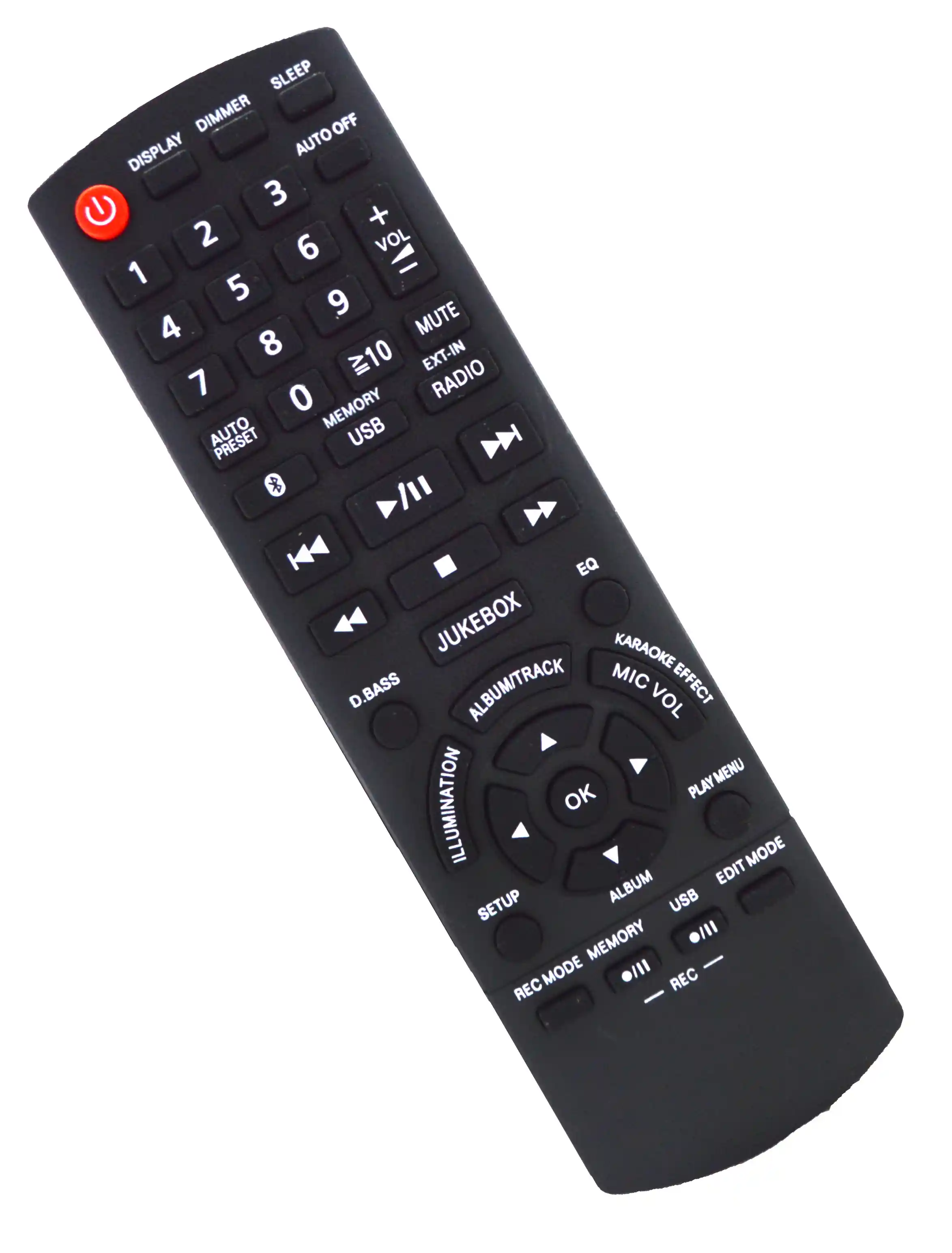 Control Remoto Audio, equipo de musica 761 Panasonic
