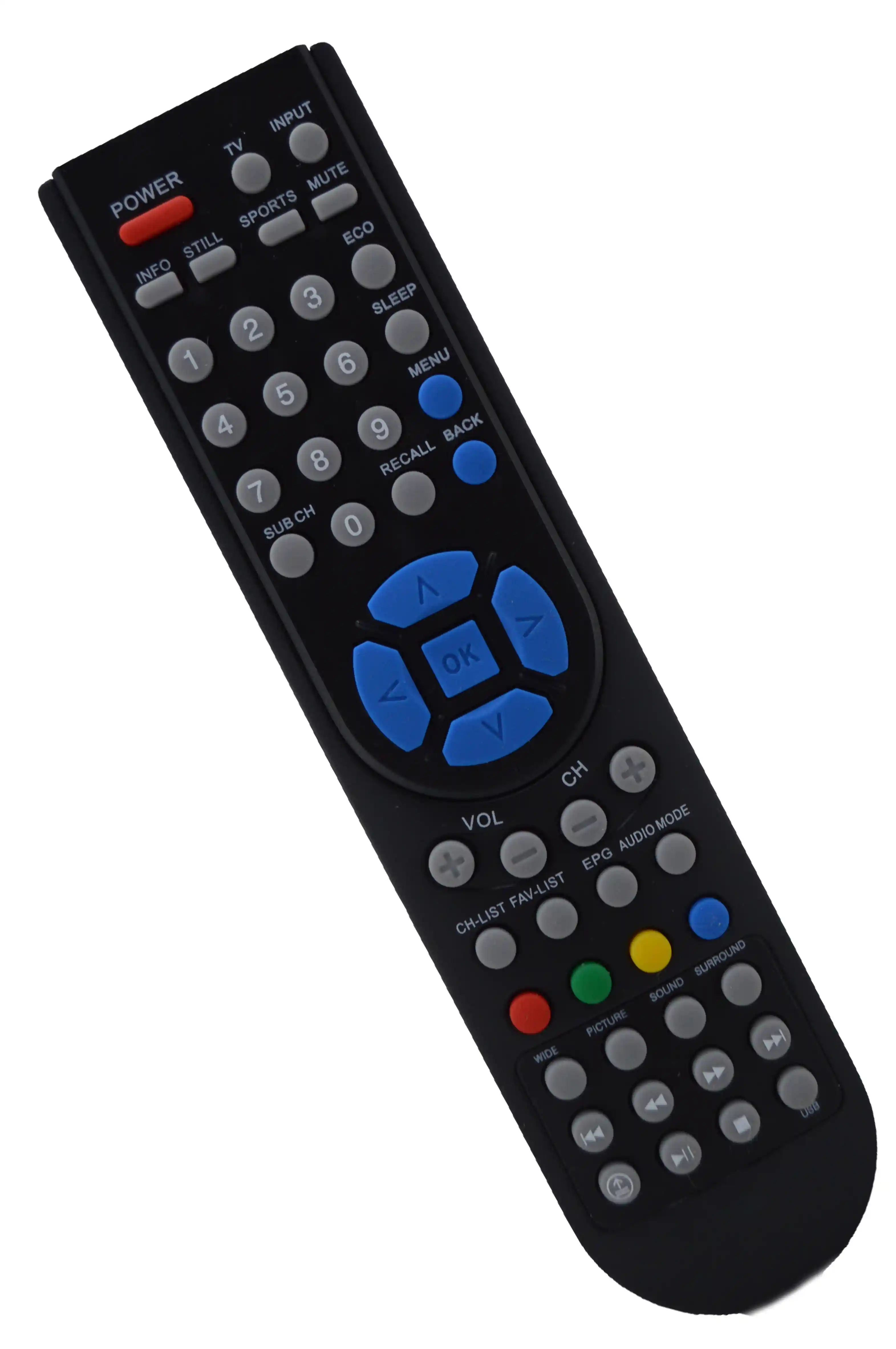 Control remoto LCD Led Smart 435 Philco Sanyo Noblex Sansei JVC Control remoto LCD Led Smart 435 Philco Sanyo Noblex Sansei JVC