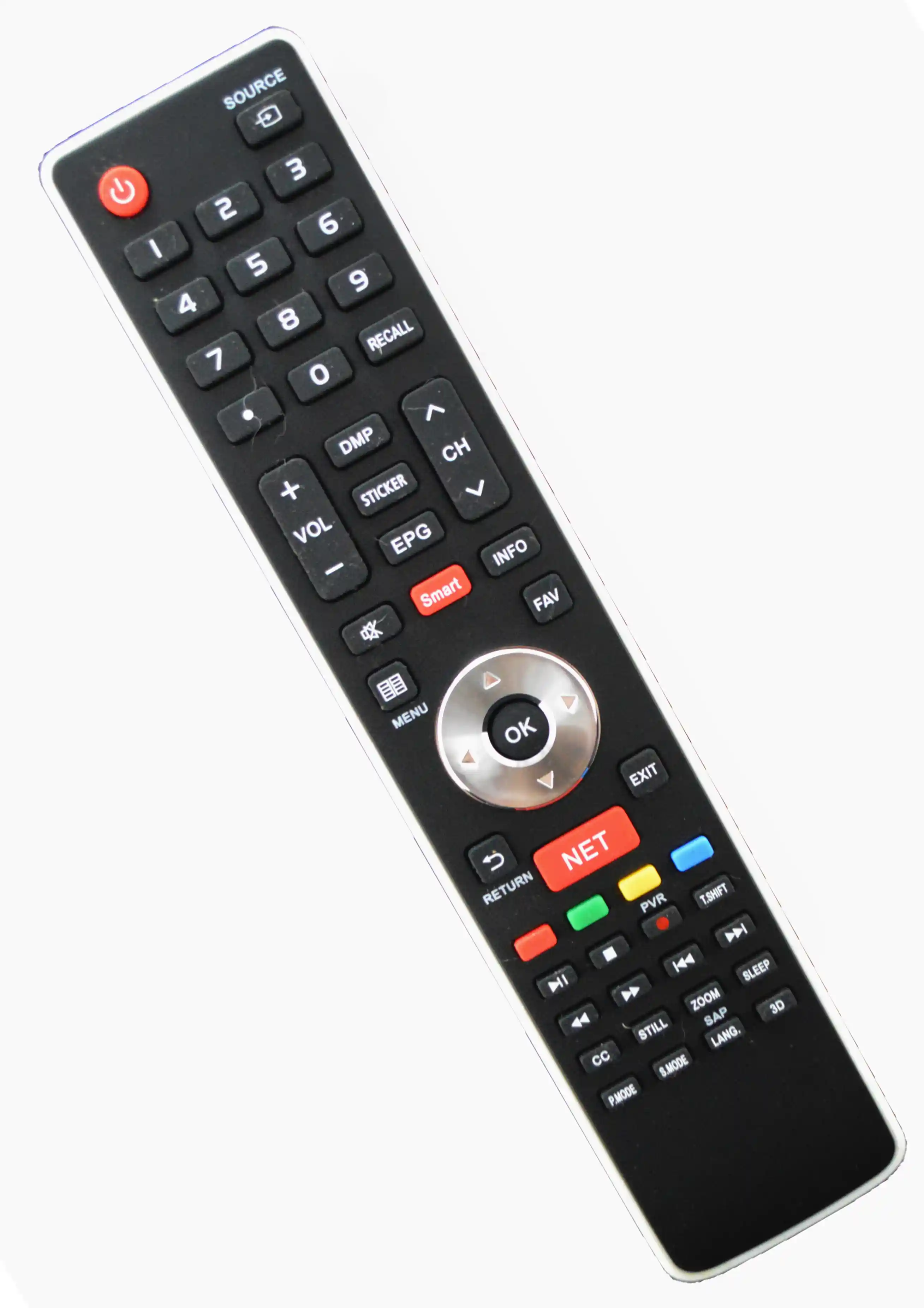 Control remoto LCD Led Smart 452 JVC Hitachi BGH Hisense Telefunken RCA Control remoto LCD Led Smart 452 JVC Hitachi BGH Hisense Telefunken RCA