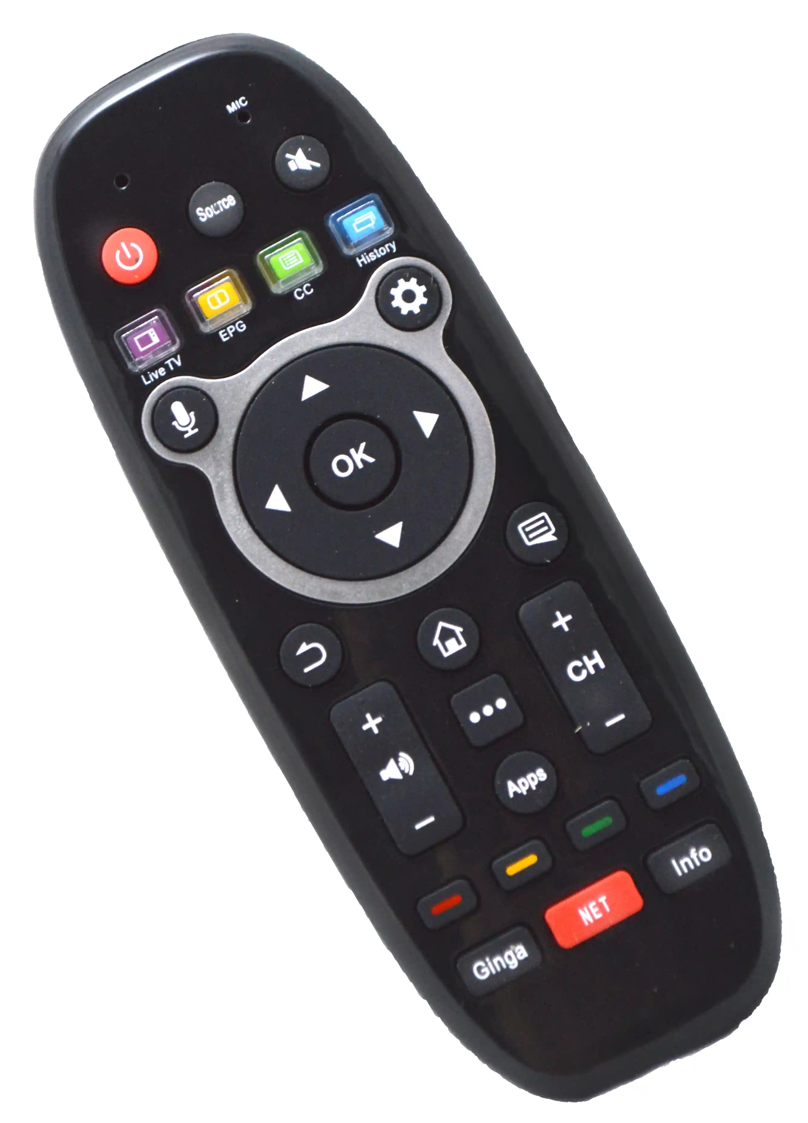 Control remoto LCD Led Smart 515 Hisense sin microfono Control remoto LCD Led Smart 515 Hisense sin microfono