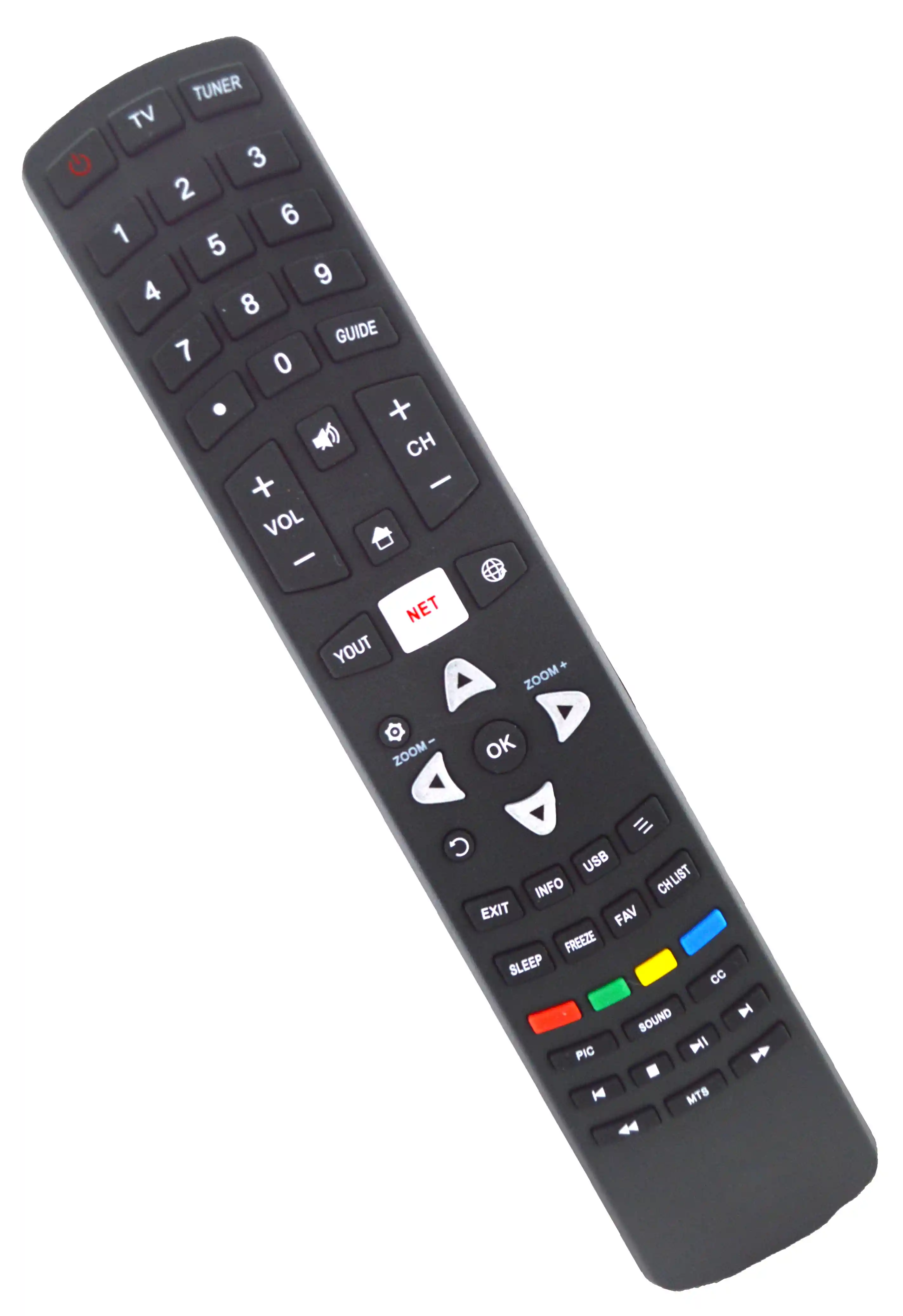 Control remoto LCD Led Smart 517 Hitachi TCL RCA Control remoto LCD Led Smart 517 Hitachi TCL RCA