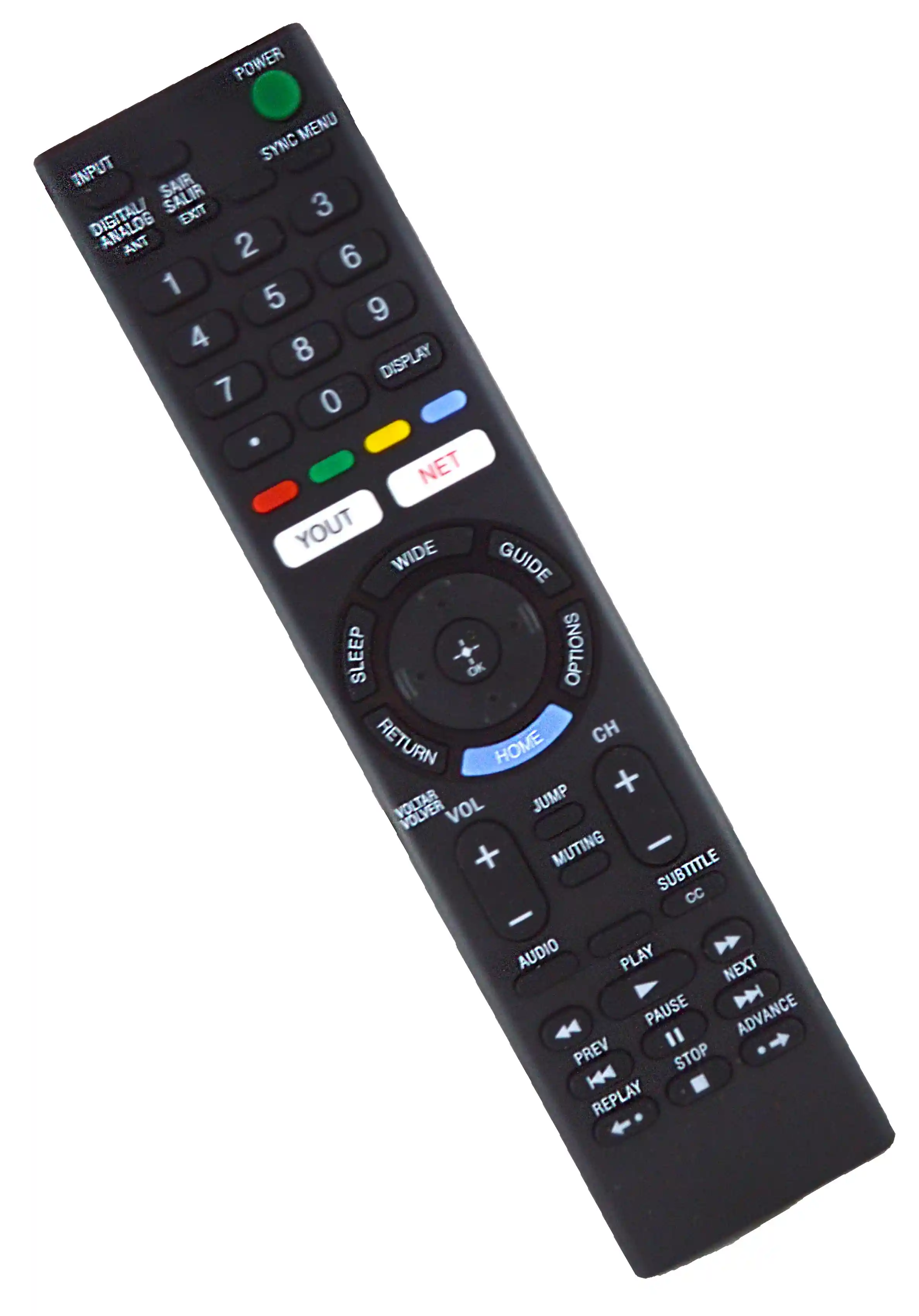 Control remoto LCD Led Smart 557 Sony Control remoto LCD Led Smart 557 Sony