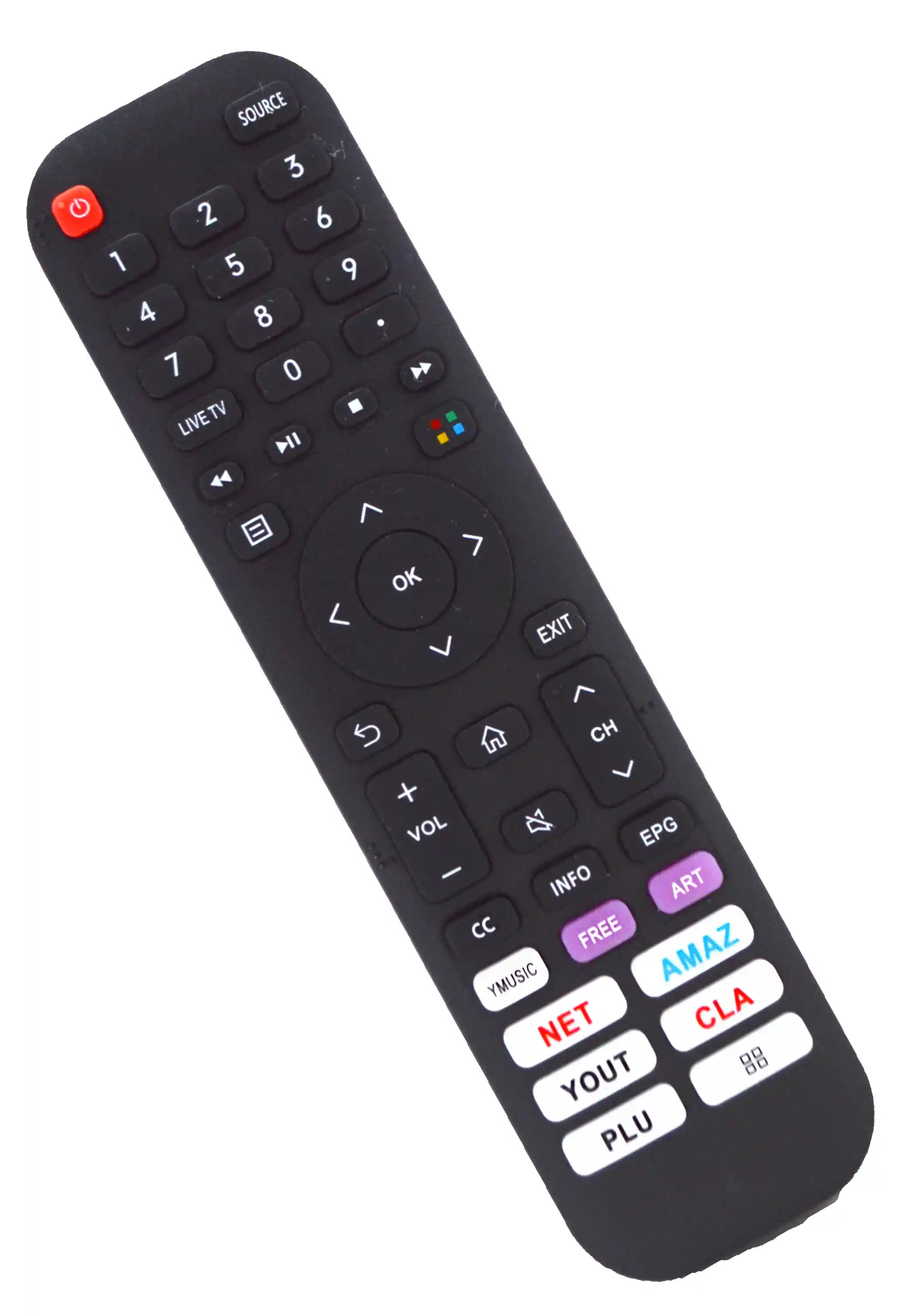 Control remoto LCD Led Smart 594 Sanyo Noblex Hisense Admiral Sansei Tedge Philco BGH Jvc Ashima Control remoto LCD Led Smart 594 Sanyo Noblex Hisense Admiral Sansei Tedge Philco BGH Jvc Ashima