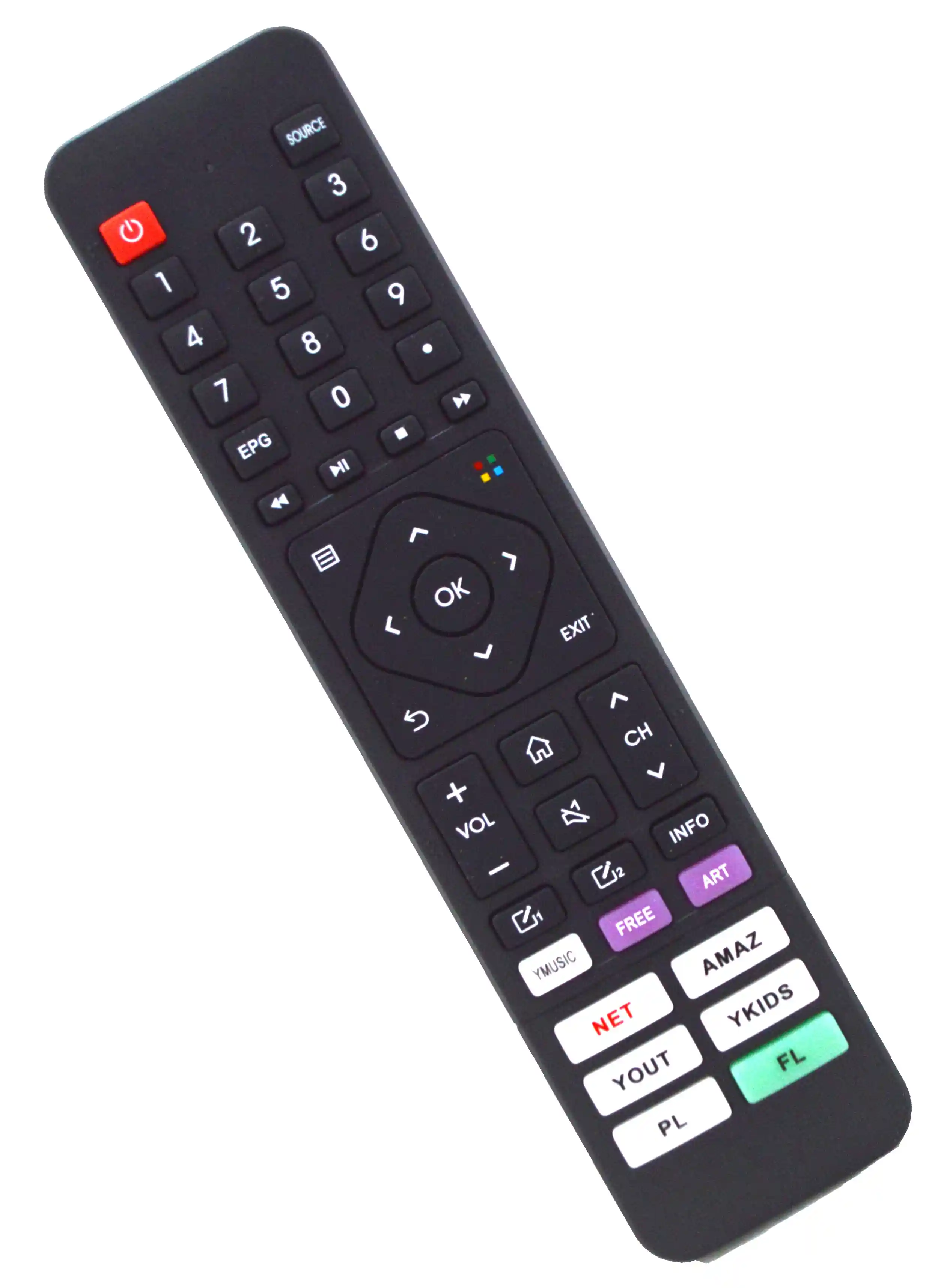 Control remoto LCD Led Smart 595 Noblex Hisense Sansei Philco Sanyo Tedge BGH Control remoto LCD Led Smart 595 Noblex Hisense Sansei Philco Sanyo Tedge BGH