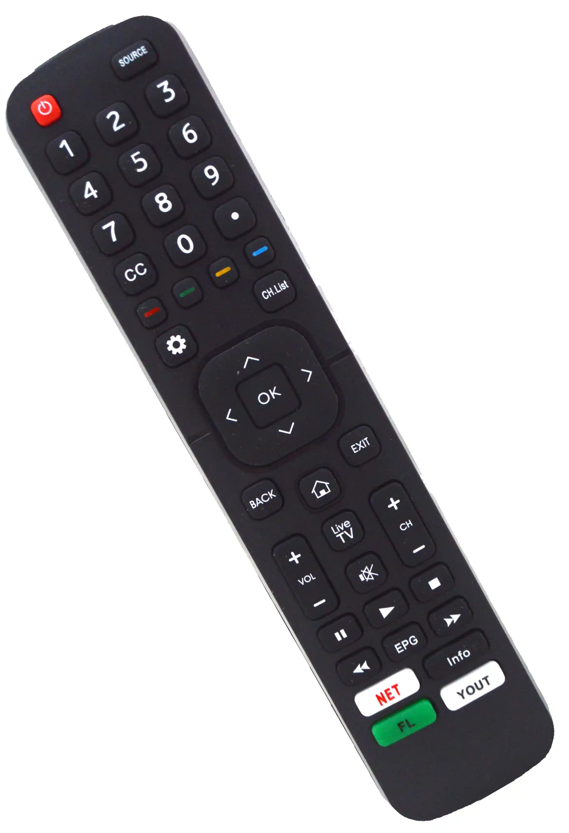 Control remoto LCD Led Smart 596 Philco Hisense Sansei Sanyo Noblex Bgh Control remoto LCD Led Smart 596 Philco Hisense Sansei Sanyo Noblex Bgh