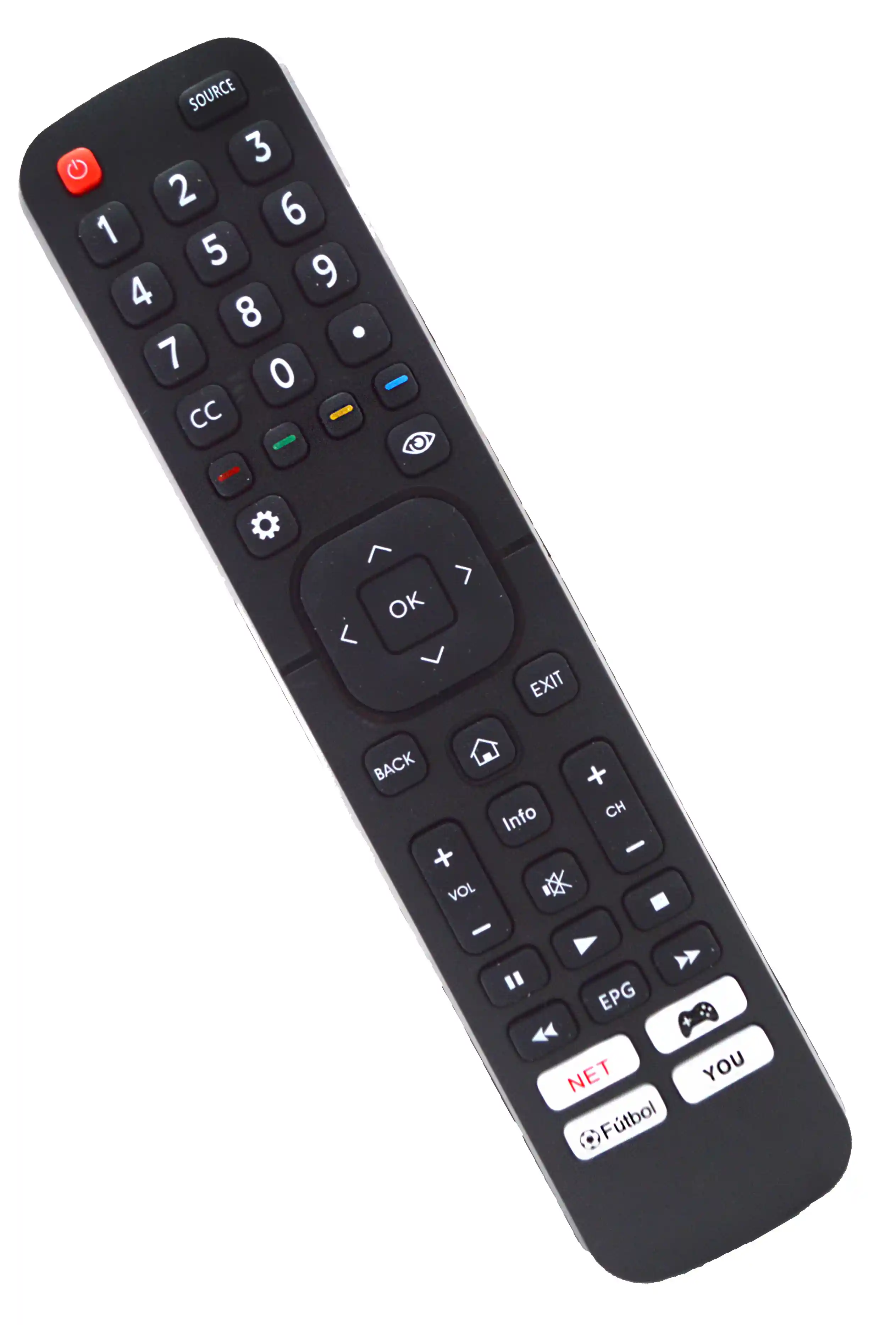 Control remoto LCD led Smart 624 Hisense Top House Noblex Sanyo Tedge BGH JVC Control remoto LCD led Smart 624 Hisense Top House Noblex Sanyo Tedge BGH JVC