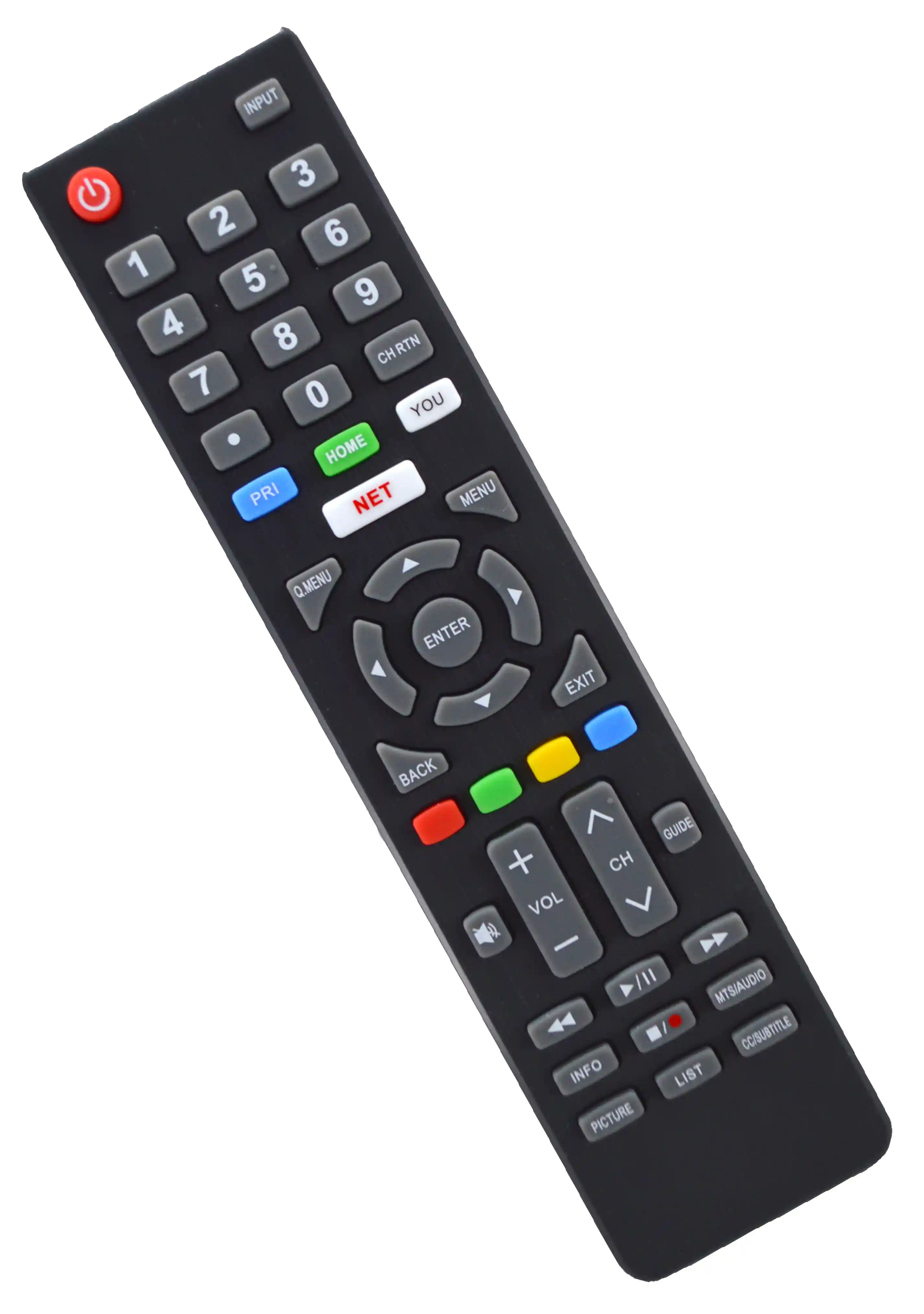 Control remoto LCD led Smart 628 Telefunken Top House Kodak BGH Control remoto LCD led Smart 628 Telefunken Top House Kodak BGH