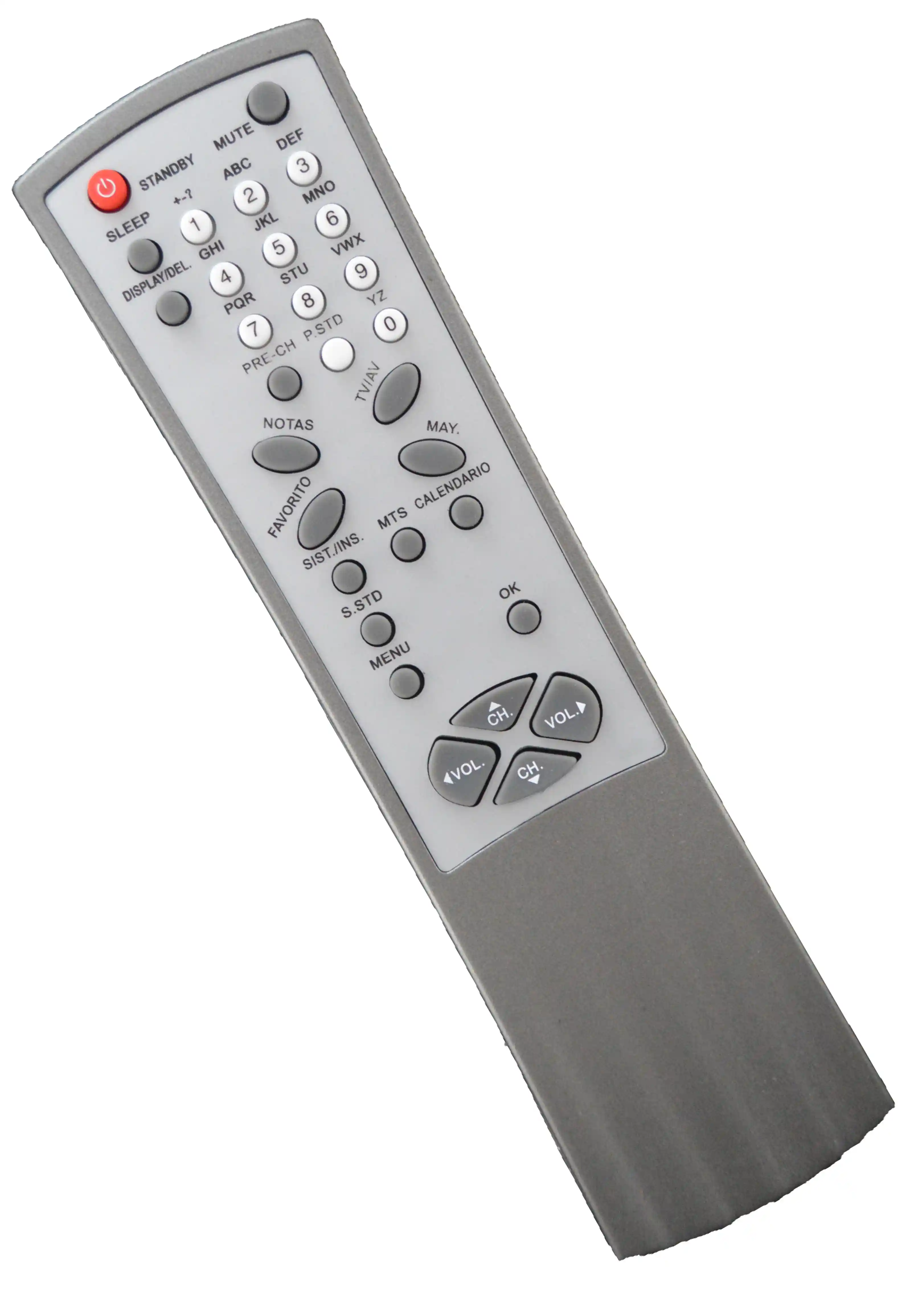 Control remoto TV 135 Recco Bgh Tcl Telefunken Hyundai James General Electric Telefunken Ranser