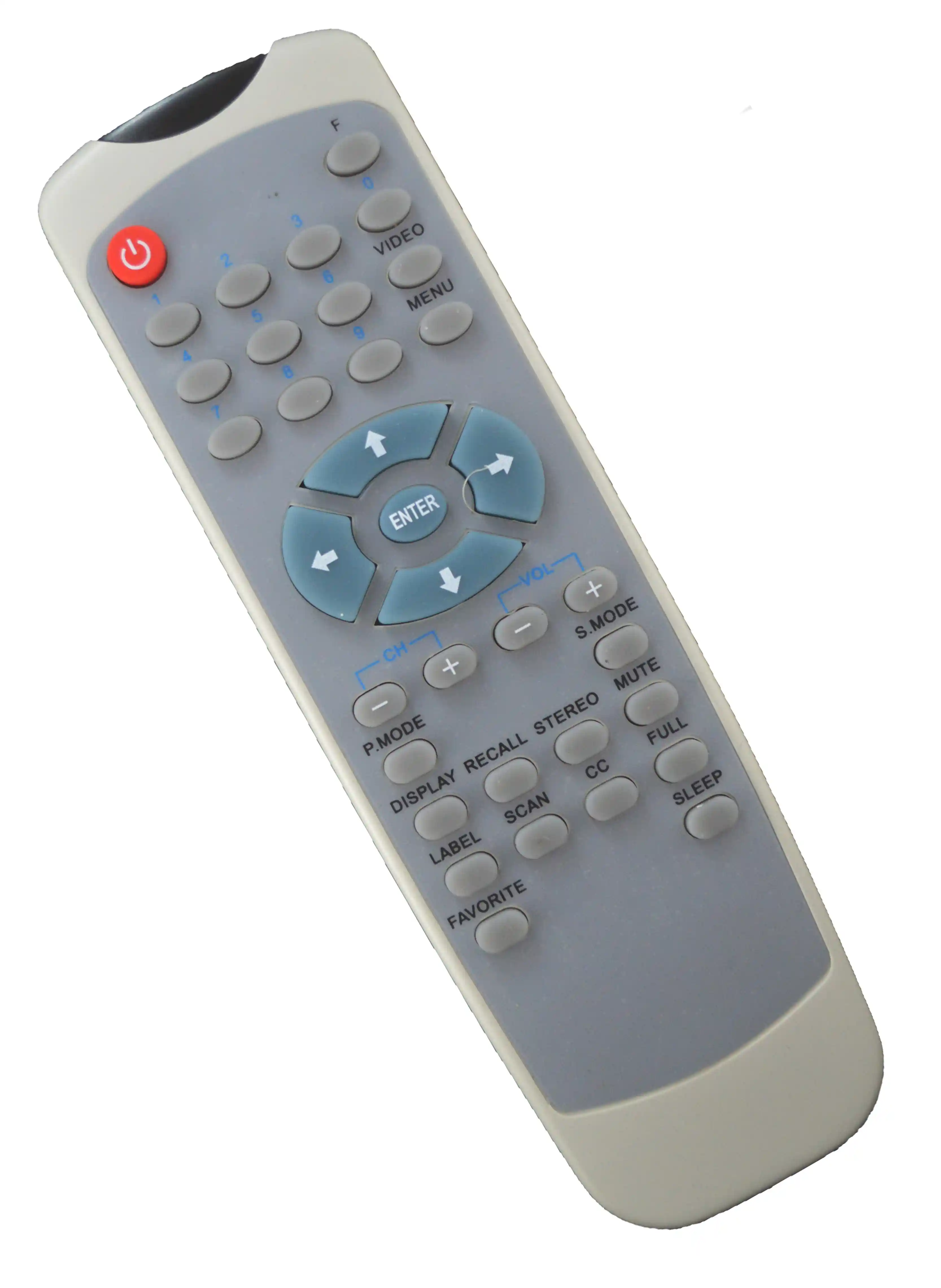 Control remoto TV 157 First Line Recco Basic Line Ranser Serie Dorada Admiral Bluesky Wins Panoramic Branif Braniff