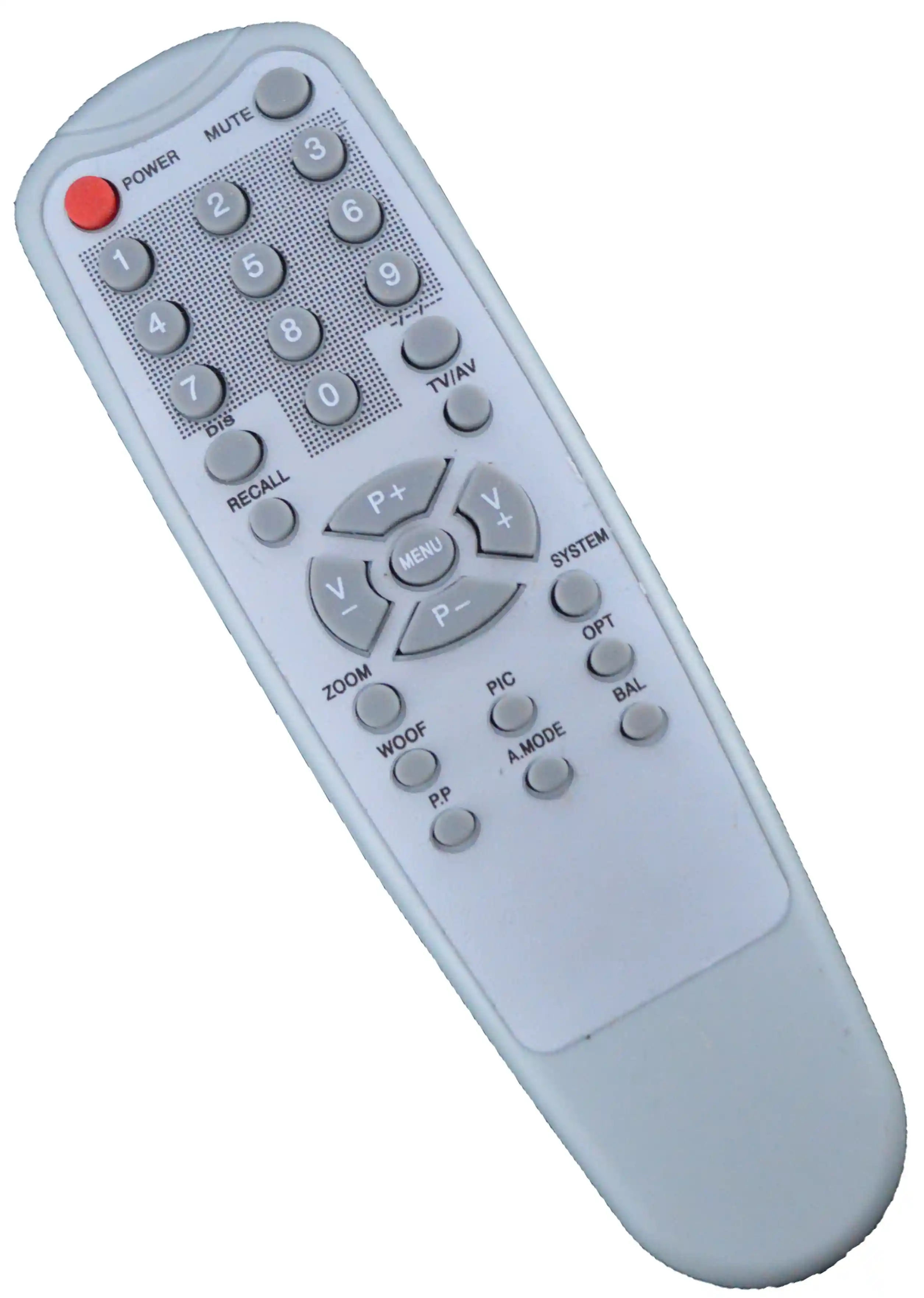 Control remoto TV 203 Chasis
