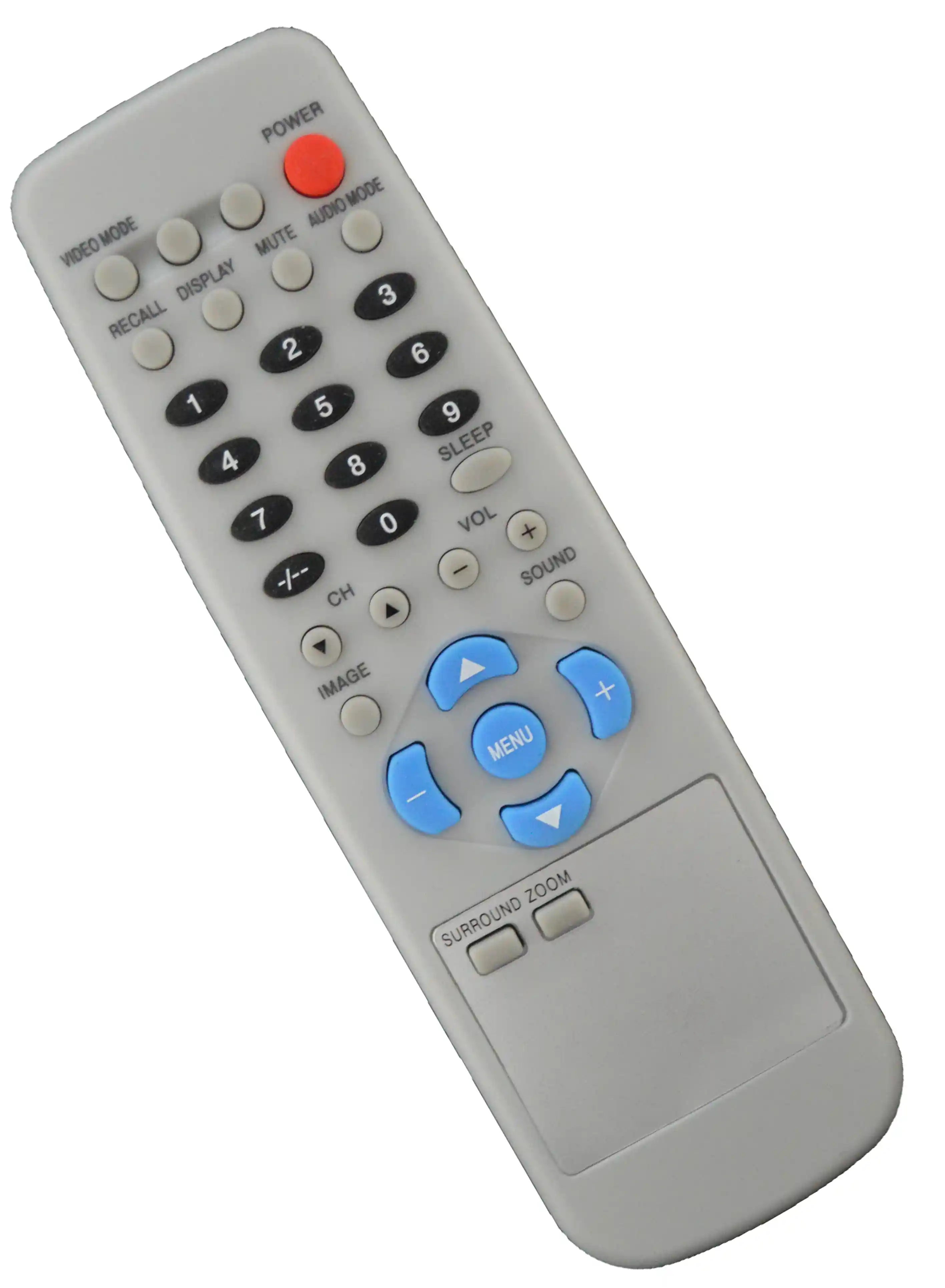 Control remoto TV 86 Sanyo Noblex Philco Top House Recco Audiologic HQS Sansei Steel Home Talent Diplomatic