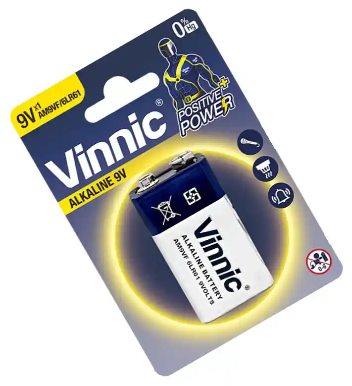 Bateria 9V Alkalina V9VA Bateria 9V Alkalina V9VA
