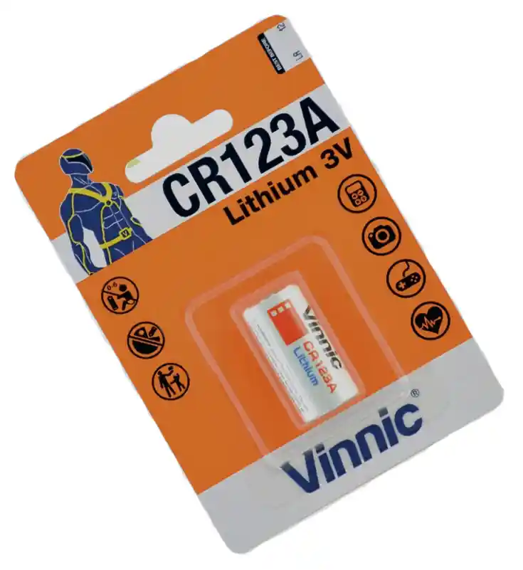 Pila litio VCR123A Blister Pila litio VCR123A Blister