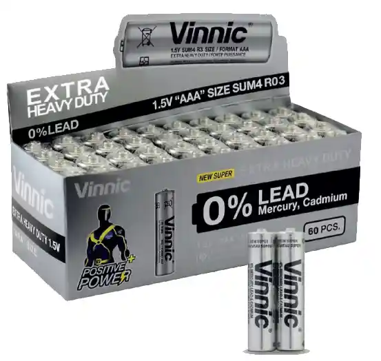 Pack Pilas AAA Carbon VAAAC Bulk Pack Pilas AAA Carbon VAAAC Bulk