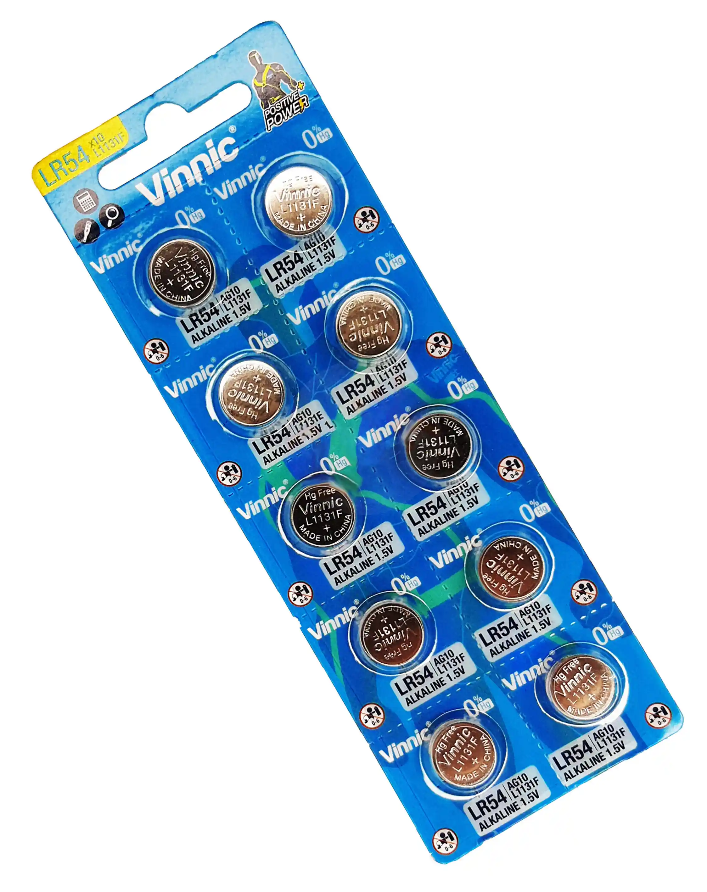 Pack Pilas LR54 VLR54 L1131F Pack Pilas LR54 VLR54 L1131F