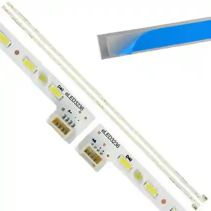 Kit 2 Tiras LED Backlight TV eLD3236 - 358mm 3V Kit 2 Tiras LED Backlight TV eLD3236 - 358mm 3V