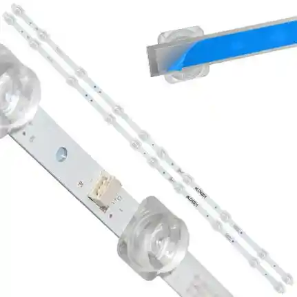 Kit 2 Tiras LED Backlight TV eLD4001 - 740mm 6V Kit 2 Tiras LED Backlight TV eLD4001 - 740mm 6V