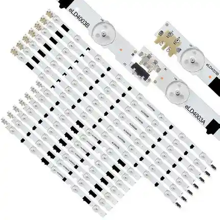 Kit 14 Tiras LED Backlight TV eLD4003 - 527mm/323mm 3V Kit 14 Tiras LED Backlight TV eLD4003 - 527mm/323mm 3V