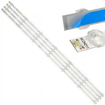 Kit 4 Tiras LED Backlight TV eLD4211 - 758mm 3V Kit 4 Tiras LED Backlight TV eLD4211 - 758mm 3V