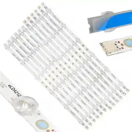 Kit 12 Tiras LED Backlight TV eLD4212 - 423mm/448mm 3V Kit 12 Tiras LED Backlight TV eLD4212 - 423mm/448mm 3V
