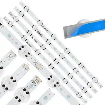 Kit 4 Tiras LED Backlight TV eLD4903 - 510mm 3V Kit 4 Tiras LED Backlight TV eLD4903 - 510mm 3V