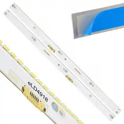 Kit 2 Tiras LED Backlight TV eLD4918 - 533mm 3V Kit 2 Tiras LED Backlight TV eLD4918 - 533mm 3V