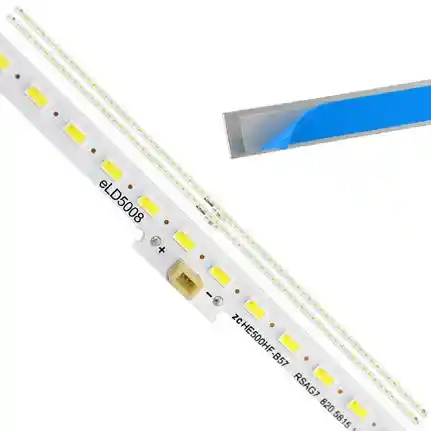 Kit 2 Tiras LED Backlight TV eLD5008 - 608mm 3V Kit 2 Tiras LED Backlight TV eLD5008 - 608mm 3V