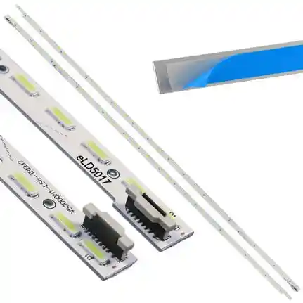 Kit 2 Tiras LED Backlight TV eLD5017 - 617mm 6V Kit 2 Tiras LED Backlight TV eLD5017 - 617mm 6V