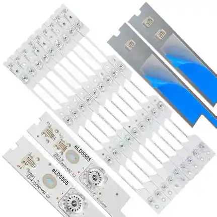 Kit 9 Tiras LED Backlight TV eLD5505 - 507mm 6V Kit 9 Tiras LED Backlight TV eLD5505 - 507mm 6V