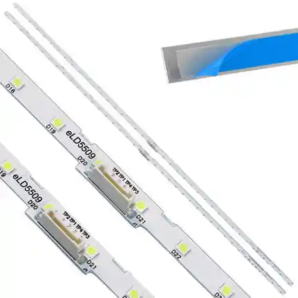 Kit 2 Tiras LED Backlight TV eLD5509 - 596mm 6V Kit 2 Tiras LED Backlight TV eLD5509 - 596mm 6V
