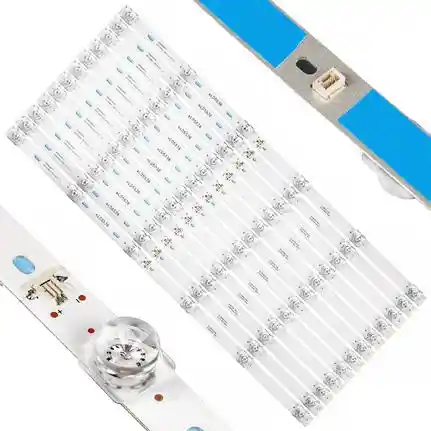 Kit 12 Tiras LED Backlight TV eLD5536 - 538mm 6V Kit 12 Tiras LED Backlight TV eLD5536 - 538mm 6V