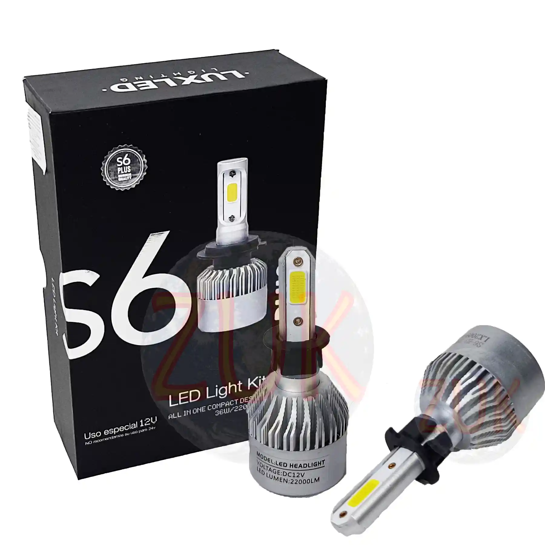 Kit cree led H3 6500K 22000 Lumenes S6 Kit cree led H3 6500K 22000 Lumenes S6