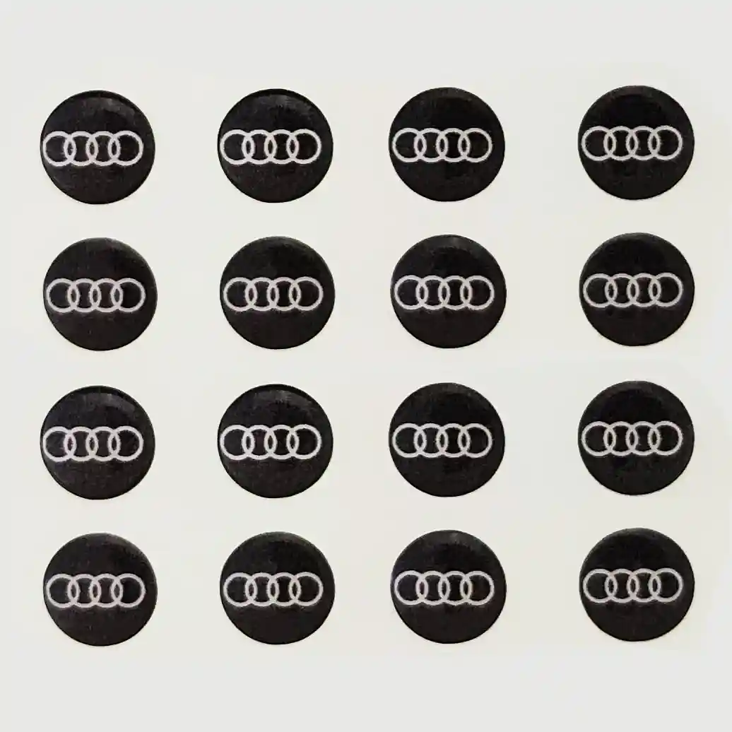 Logo circular llave navaja 14mm Audi Logo circular llave navaja 14mm Audi