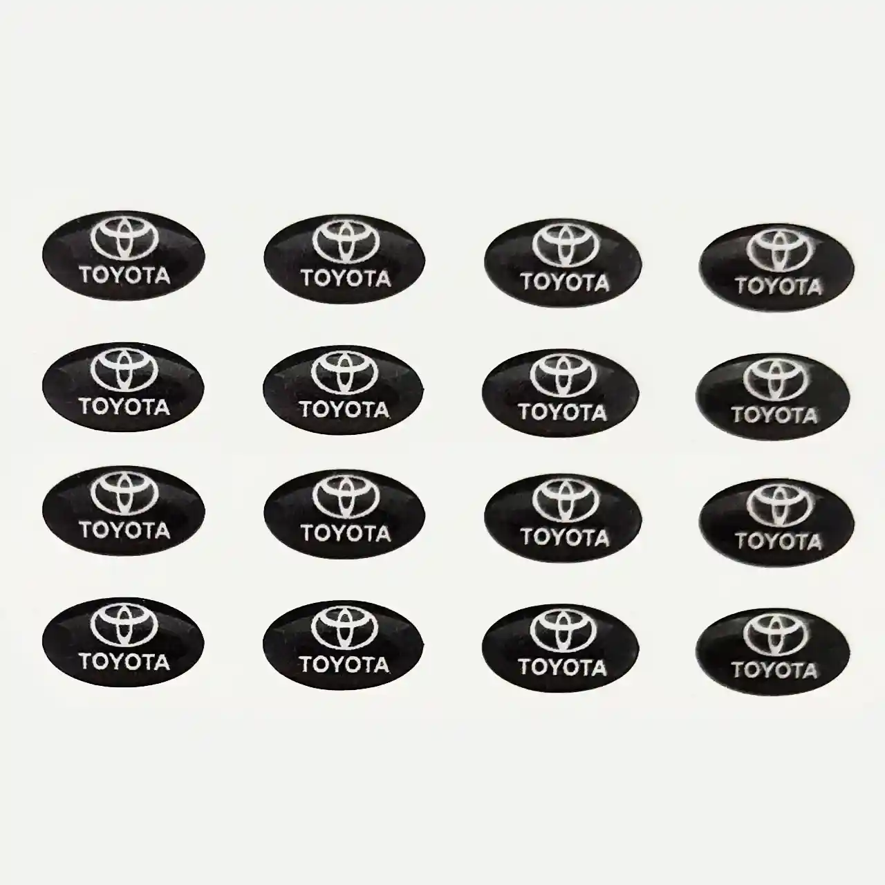 Logo ovalado llave navaja 16mm x 9mm Toyota Logo ovalado llave navaja 16mm x 9mm Toyota