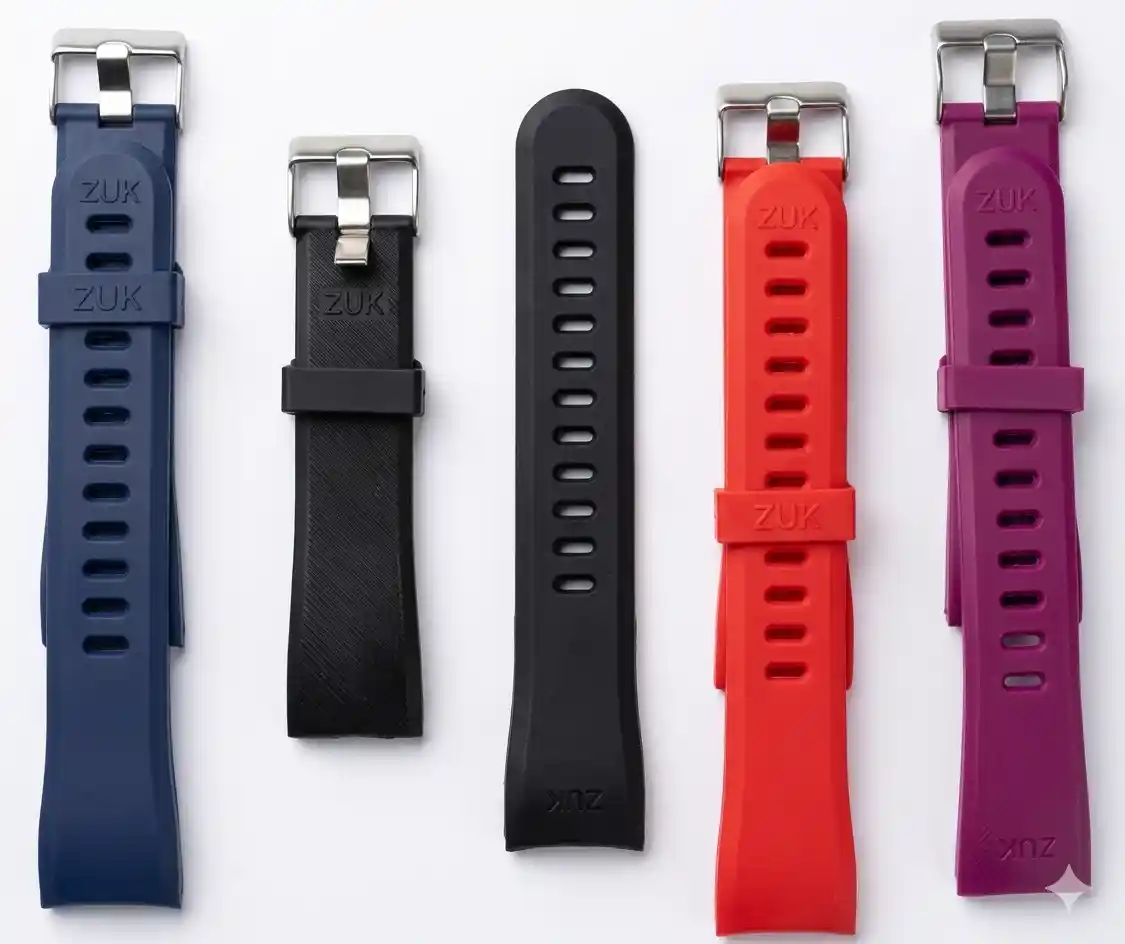 Mallas De Silicona Para Smartwatch Con Hebilla Metálica | Correas Deportivas