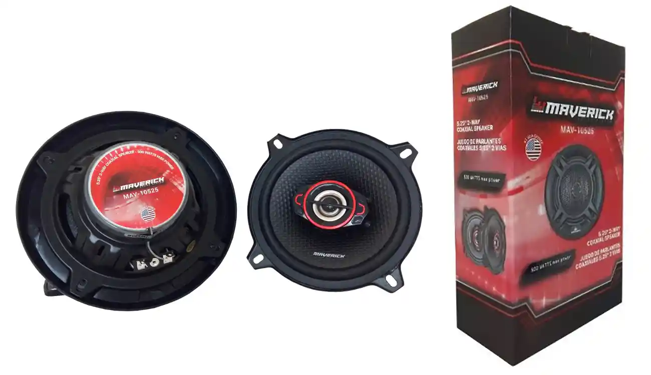 Parlantes Auto Maverick 5 Pulgadas 50w Rms Dos vias MV10525 Parlantes Auto Maverick 5 Pulgadas 50w Rms Dos vias MV10525