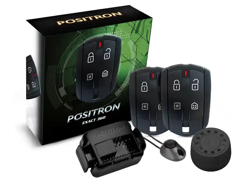 Alarma auto Positron Ex360imp con sensor de impactos Alarma auto Positron Ex360imp con sensor de impactos