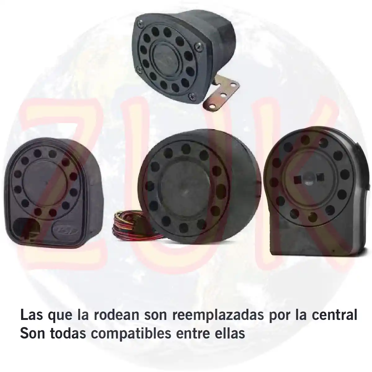 Sirena Para Alarmas Pst (positron) I400 - I500 - I600 - I700 Sirena Para Alarmas Pst (positron) I400 - I500 - I600 - I700