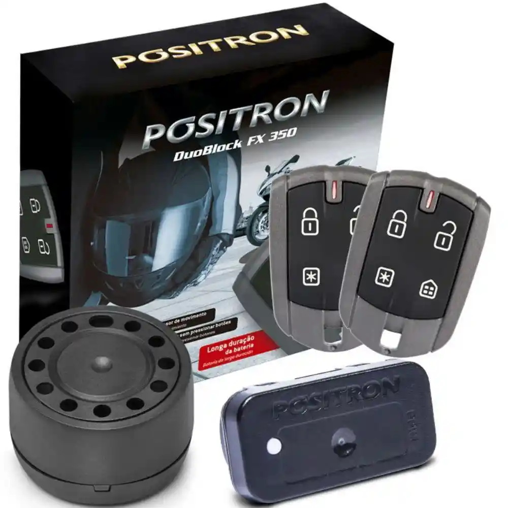 Alarma Moto Positron Duoblock FX350 Antiasalto Presencia - acelerometro Alarma Moto Positron Duoblock FX350 Antiasalto Presencia - acelerometro