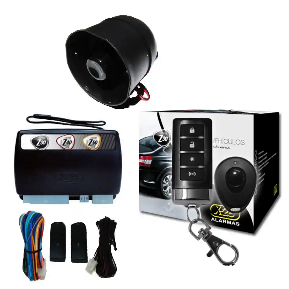 Alarma auto X28 Z30 RH con sensor volumetrico (ultrasonido) antiasalto presencia - mensajes hablados Alarma auto X28 Z30 RH con sensor volumetrico (ultrasonido) antiasalto presencia - mensajes hablados